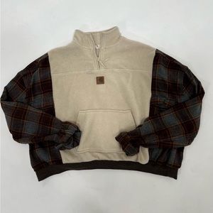 Reworked Carhartt 3/4 pullover